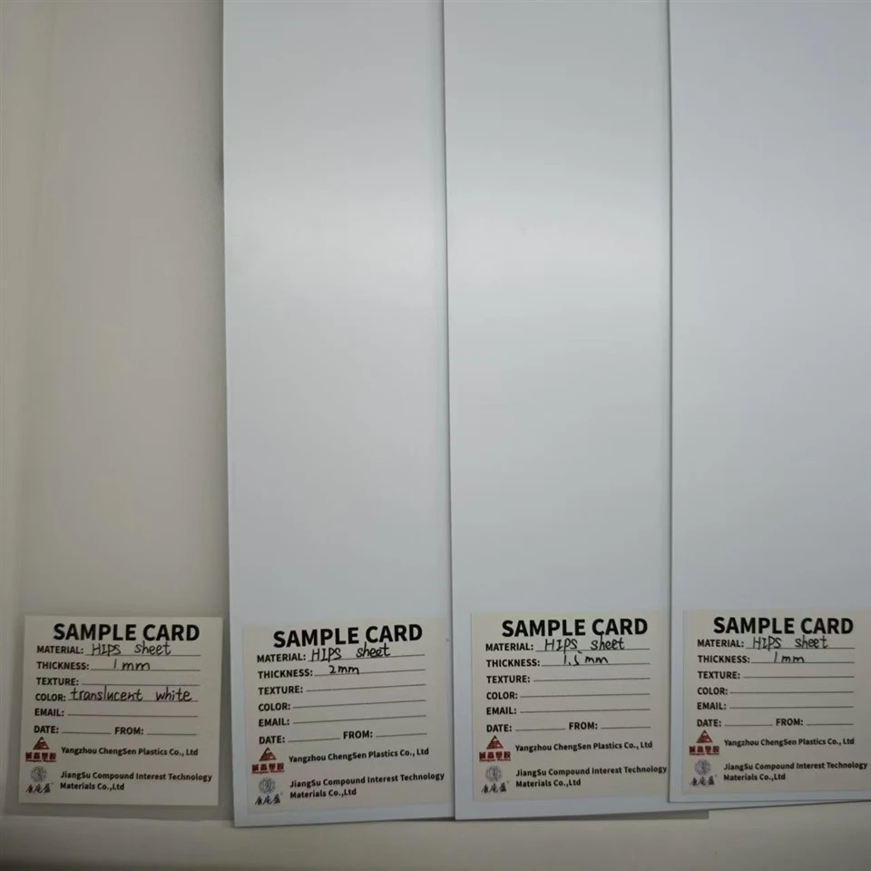 HIPS Vacuum Forming Sheets
